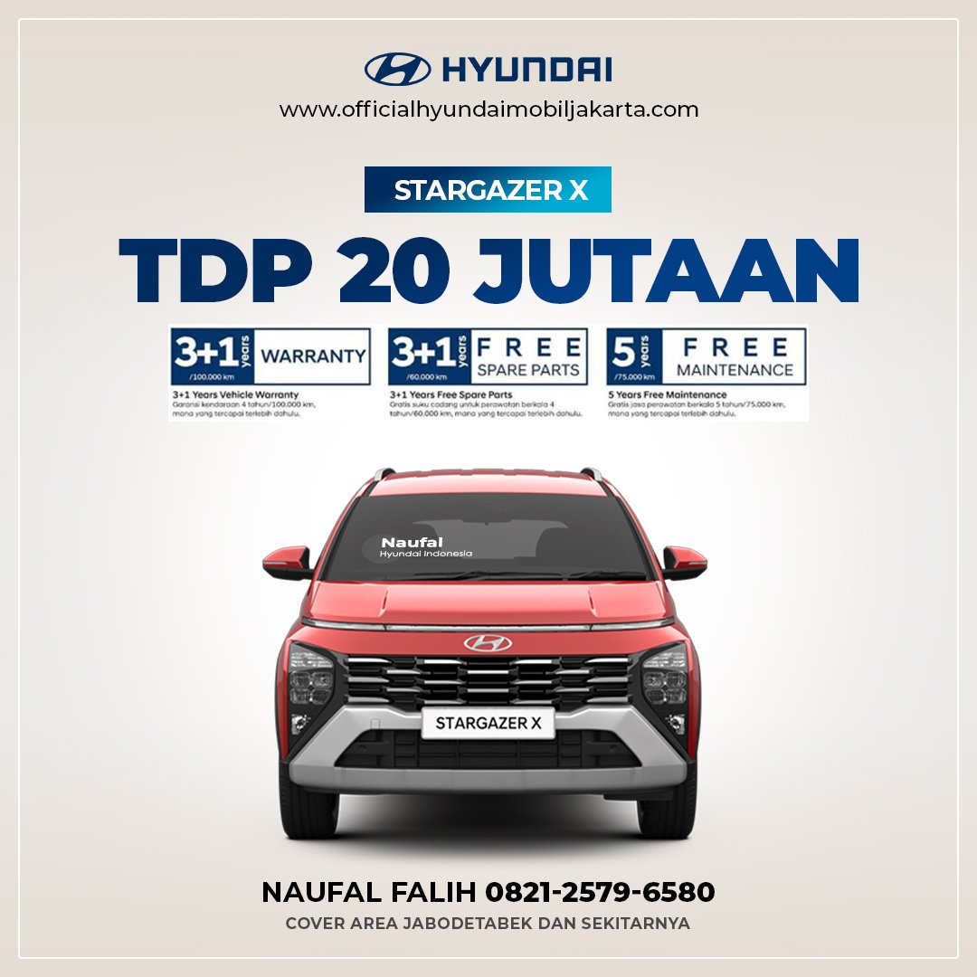 Promo Stargazer X Hyundai